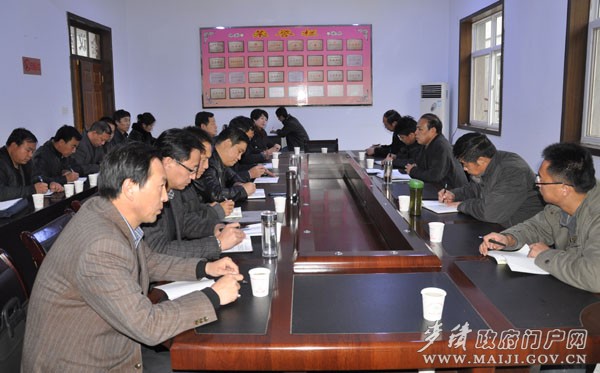 (在麥積鎮(zhèn)召開(kāi)座談會(huì))