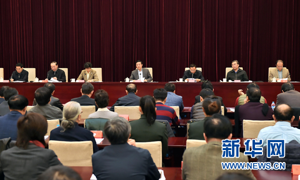 劉奇葆出席文藝界“深入生活、扎根人民”主題實踐活動電視電話會議 新華社記者 李濤