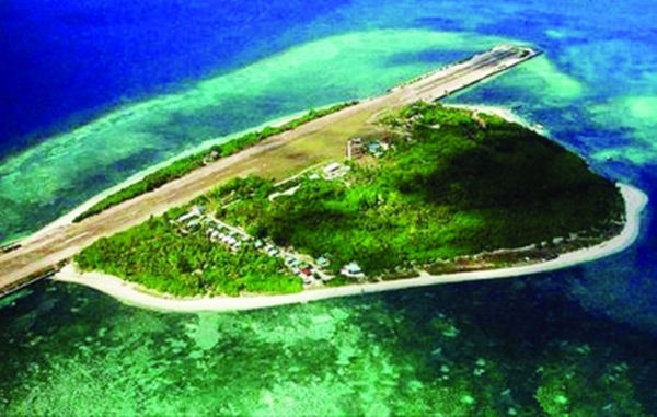 資料圖:菲律賓一直在中業(yè)島上大興土木。