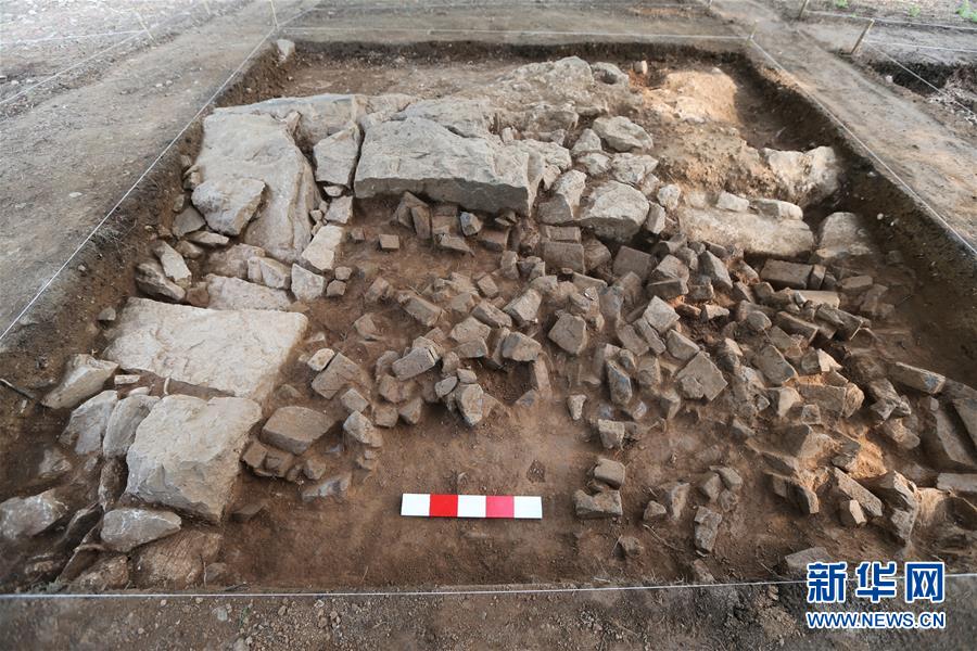 (圖文互動)(3)龍門石窟考古發(fā)現(xiàn)唐代塔基 初步推測為印度高僧墓塔